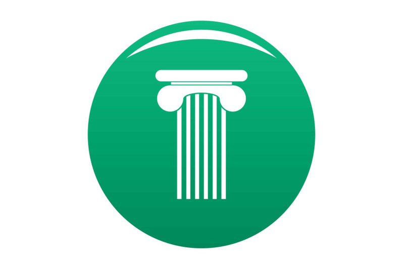 top-column-icon-vector-green