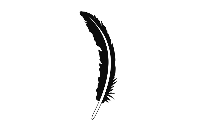 fashion-feather-icon-simple-style