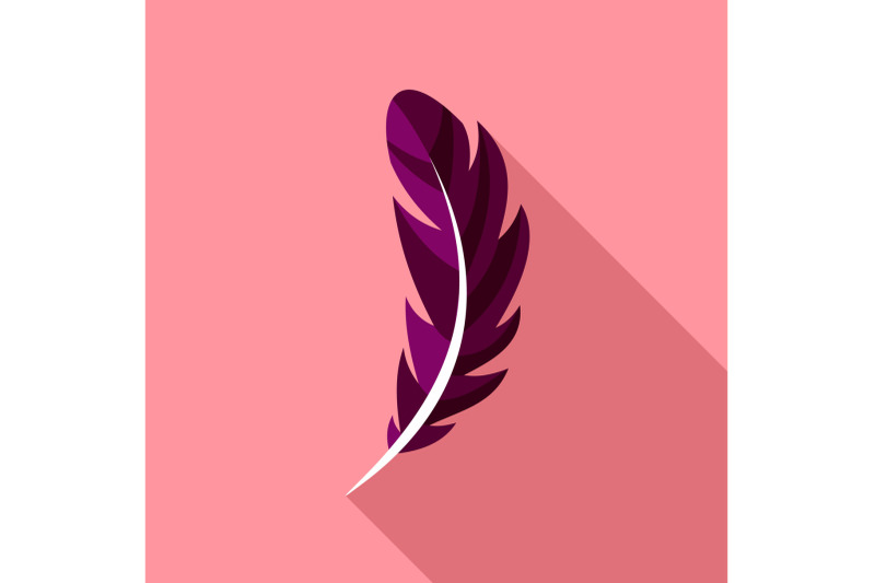 pen-feather-icon-flat-style