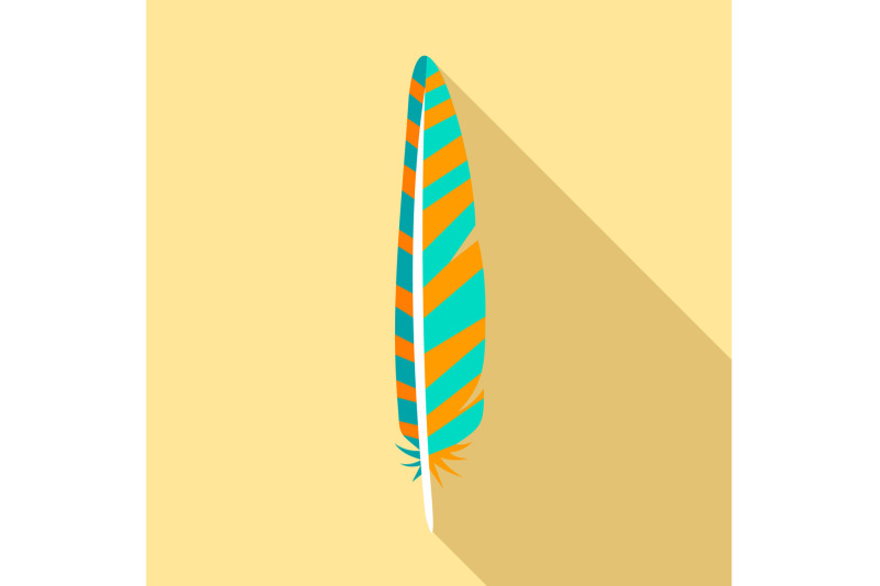 collection-feather-icon-flat-style