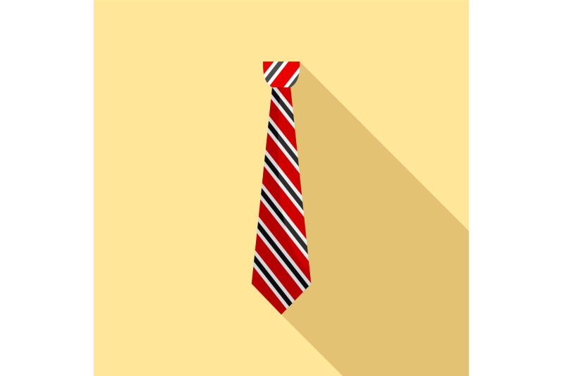 textile-tie-icon-flat-style