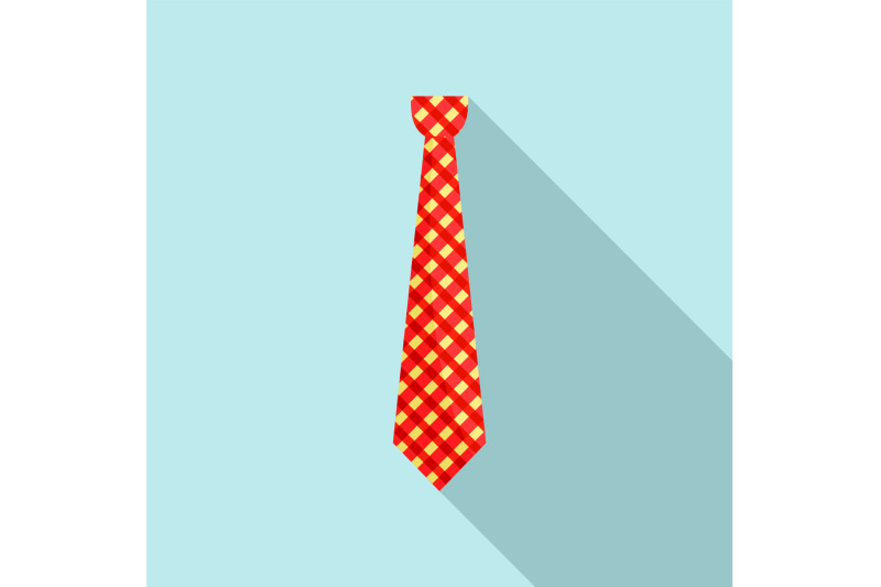 hipster-tie-icon-flat-style