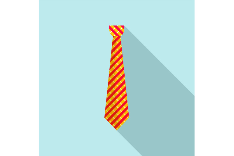 work-tie-icon-flat-style