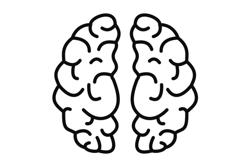 artificial-brain-icon-outline-style