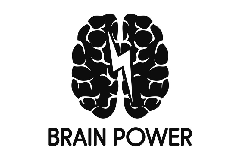 light-brain-power-logo-simple-style