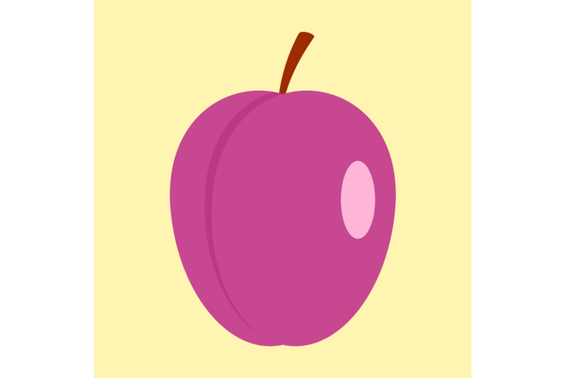 plum-icon-flat-style