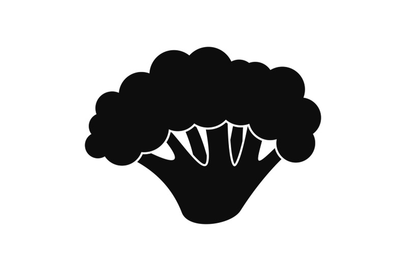 fresh-broccoli-icon-simple-style