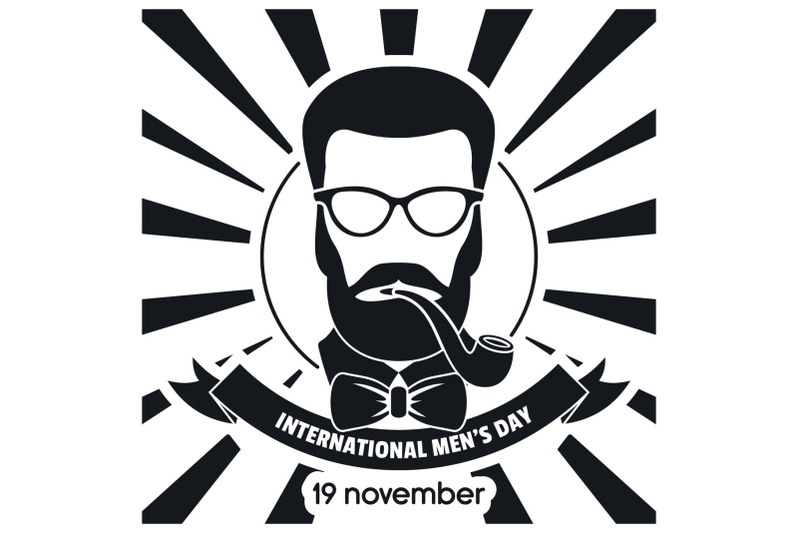world-mens-day-concept-background-simple-style
