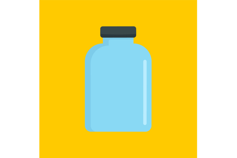 chemistry-jar-icon-flat-style