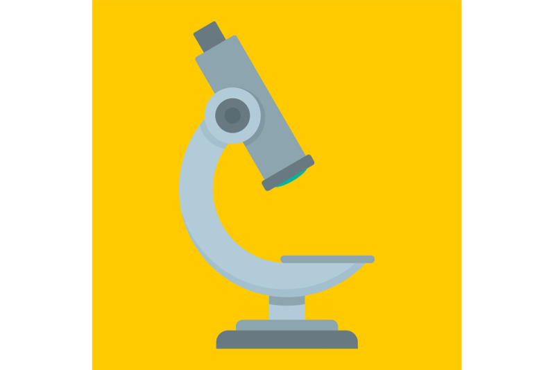 microscope-icon-flat-style