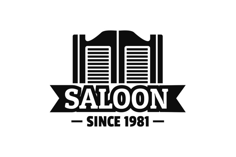 saloon-door-logo-simple-style