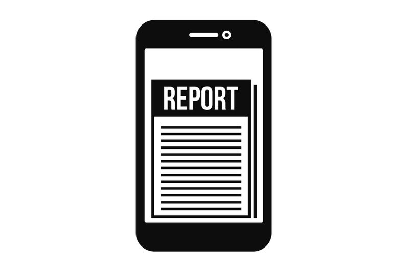 expense-report-icon-simple-style