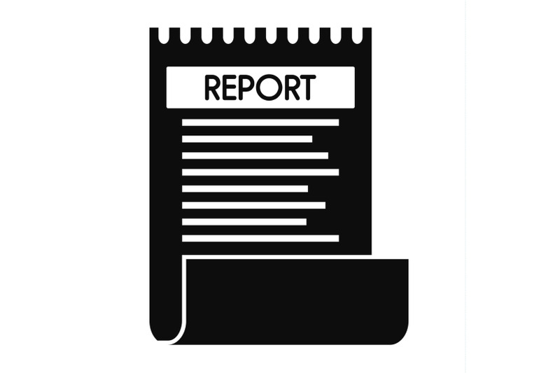 bill-paper-report-icon-simple-style