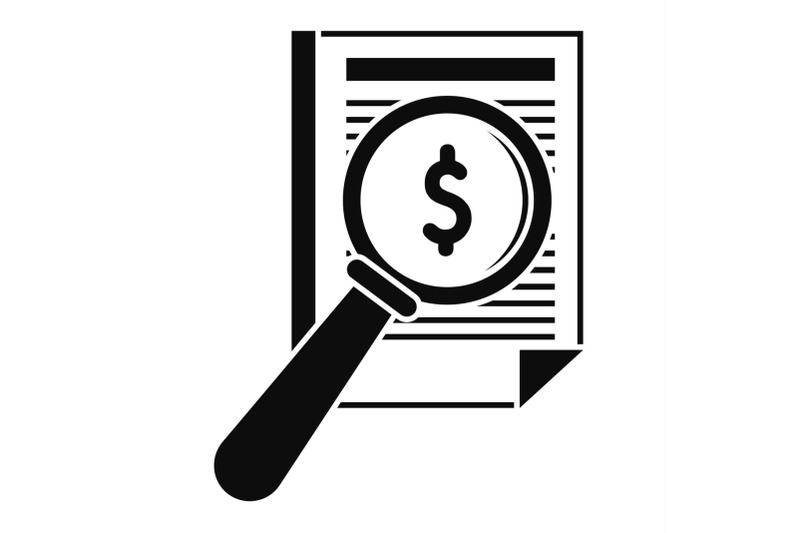 payment-paper-icon-simple-style