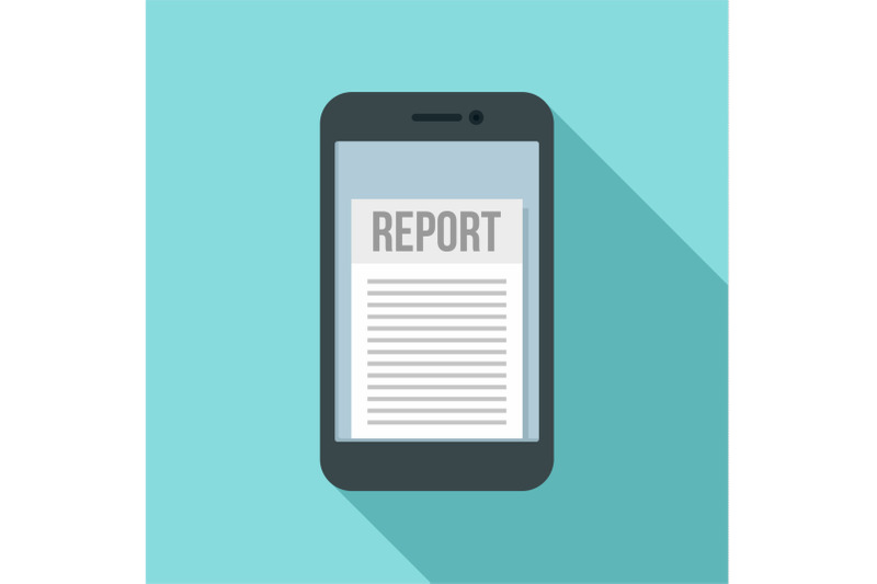 expense-report-icon-flat-style