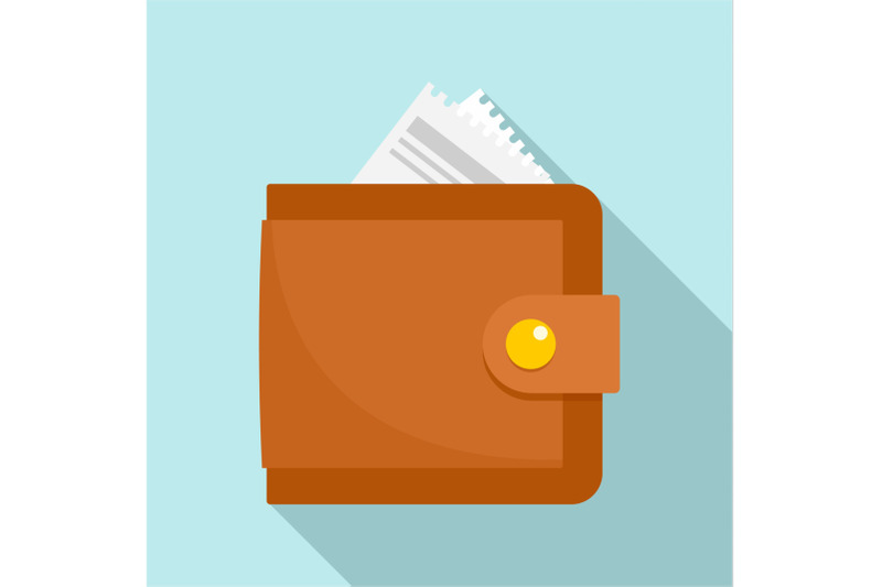 money-wallet-icon-flat-style