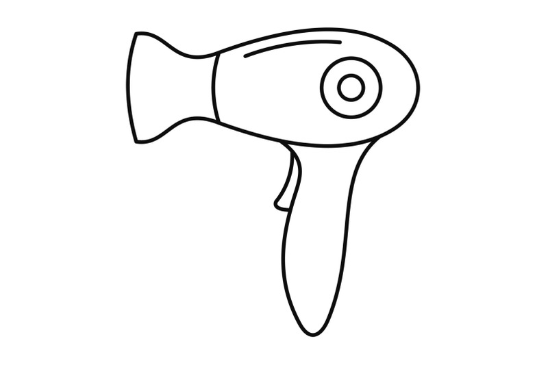 fashion-dryer-icon-outline-style