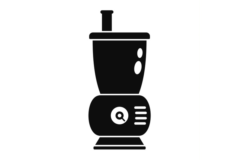 small-food-mixer-icon-simple-style