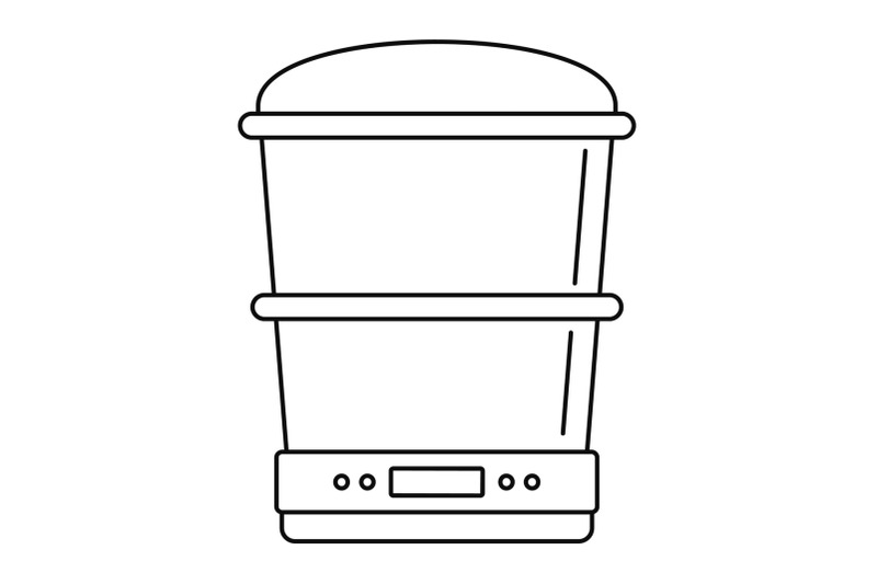 food-processor-machine-icon-outline-style