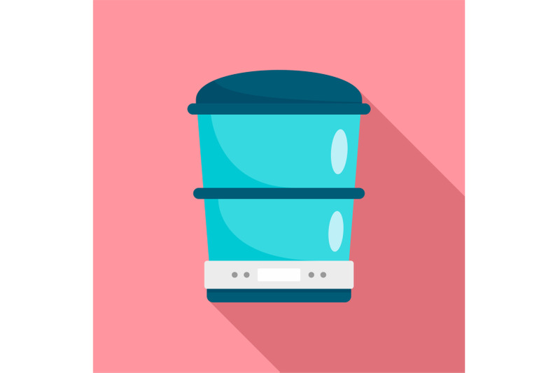 food-processor-machine-icon-flat-style