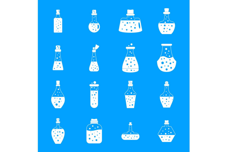 potion-magic-bottle-icons-set-simple-style