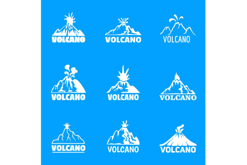 electronic-cigarette-mod-logo-set-simple-style