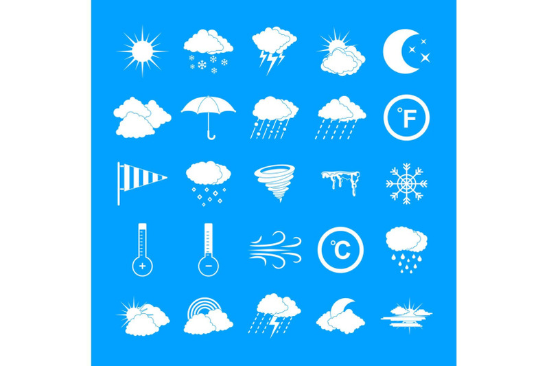 weather-icons-set-simple-style