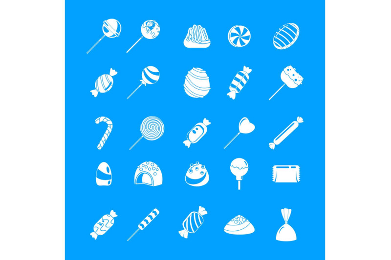 sweet-candy-icon-set-simple-style