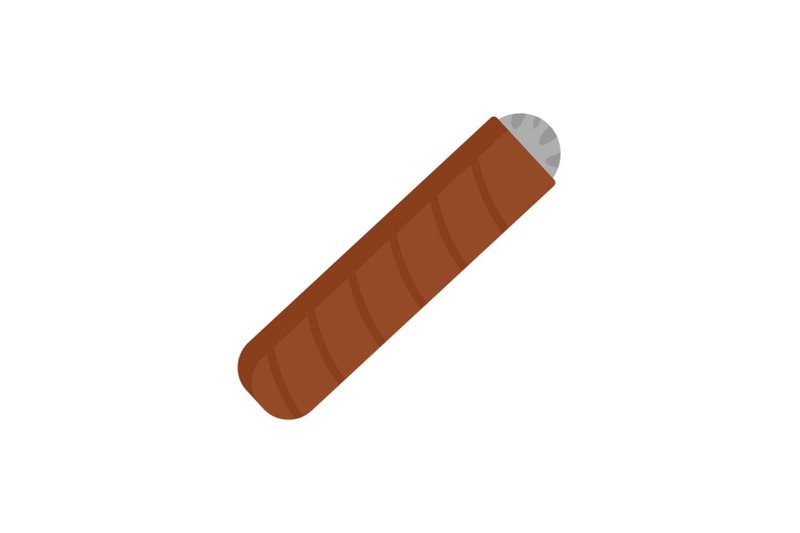 narcotic-cigar-of-cuba-icon-flat-style