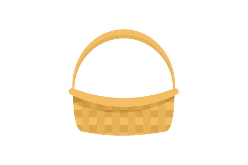 farm-basket-icon-flat-style
