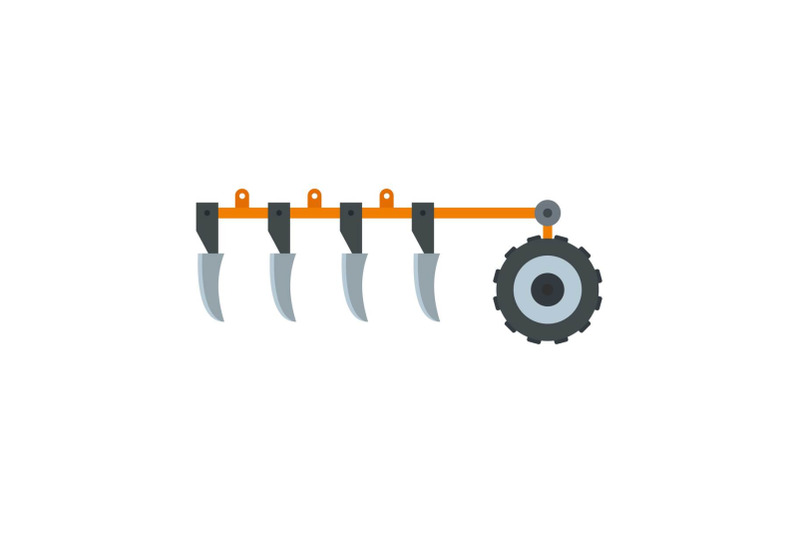 tractor-plow-icon-flat-style