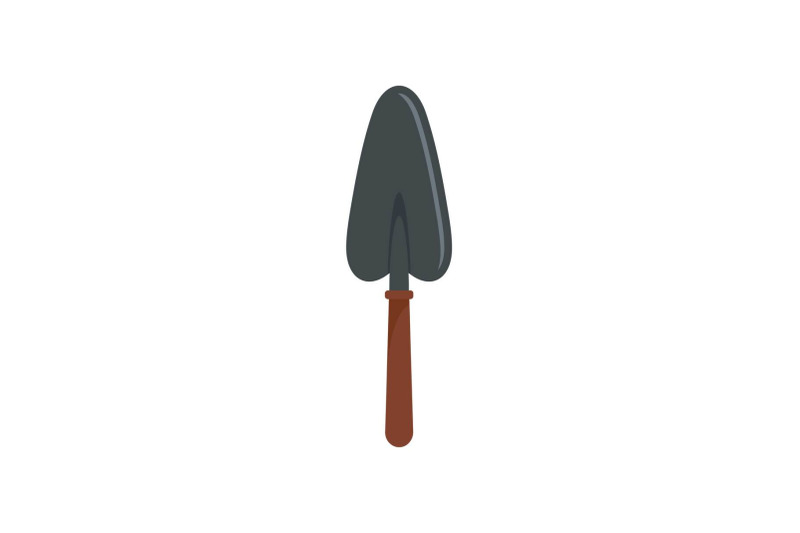 hand-shovel-icon-flat-style