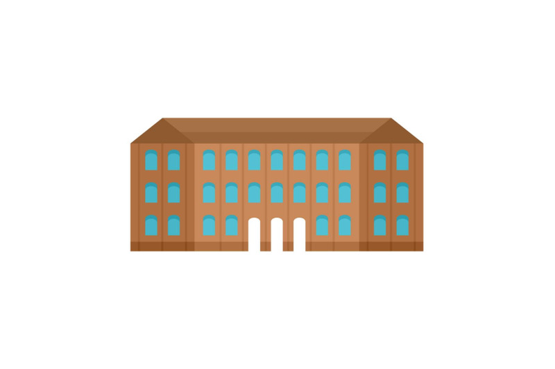 historical-vintage-old-building-icon-flat-style