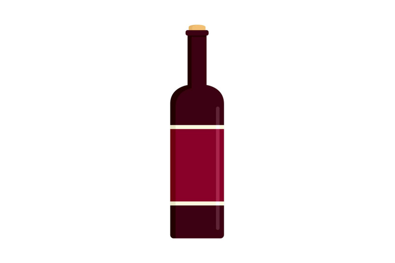 glass-bottle-of-red-wine-icon-flat-style