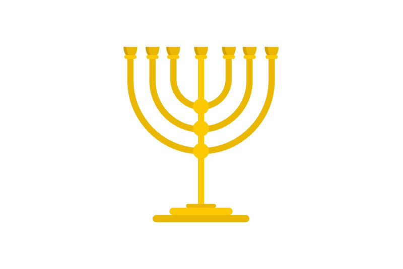 gold-stand-for-candle-icon-flat-style