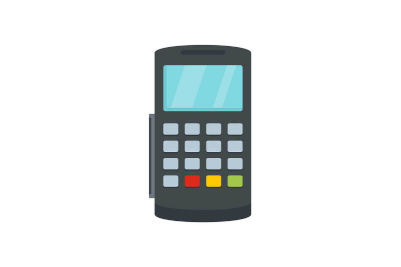 payment-digital-bank-terminal-icon-flat-style