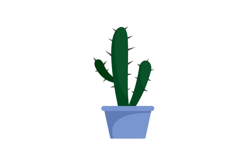 cactus-icon-flat-style