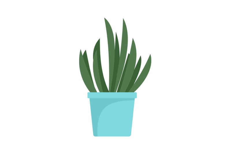 cacti-pot-icon-flat-style