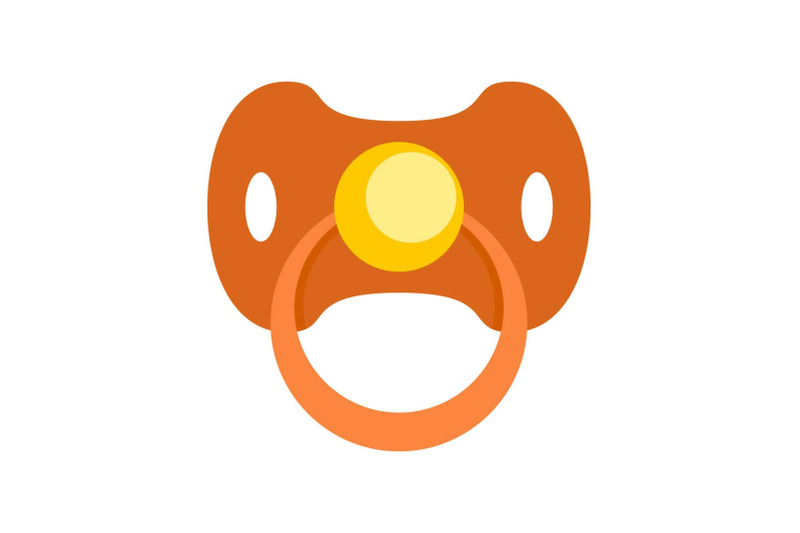 baby-nipple-icon-flat-style