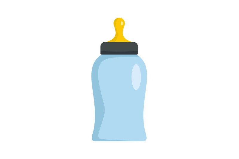 bottle-nipple-icon-flat-style
