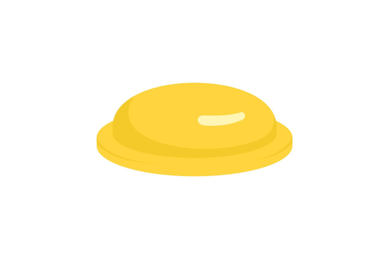 yellow-condom-icon-flat-style