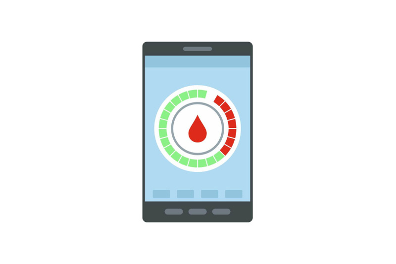 menstrual-mobile-calendar-icon-flat-style