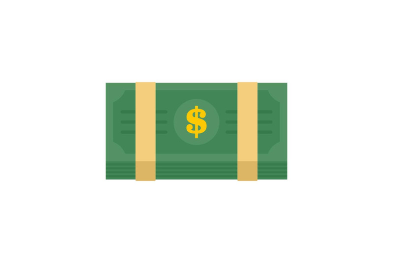 dollar-pack-icon-flat-style