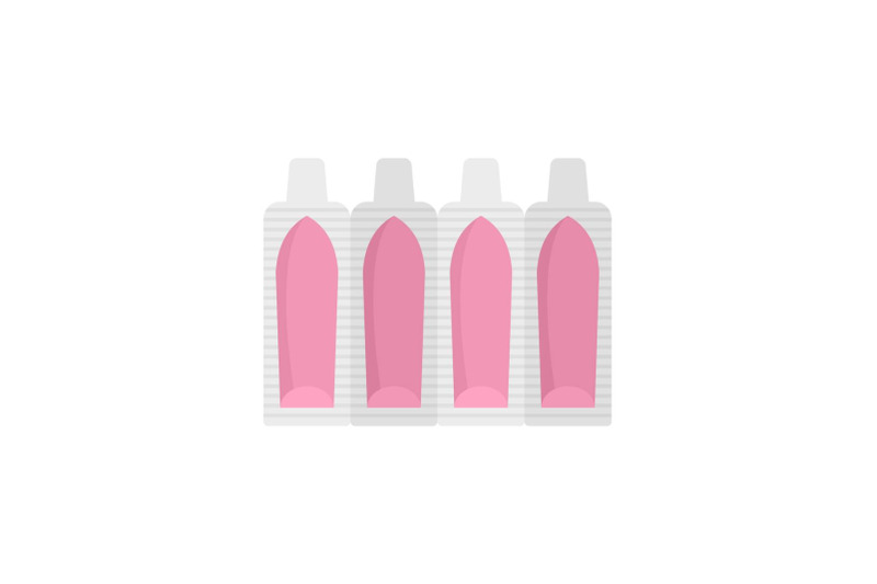 suppositories-icon-flat-style