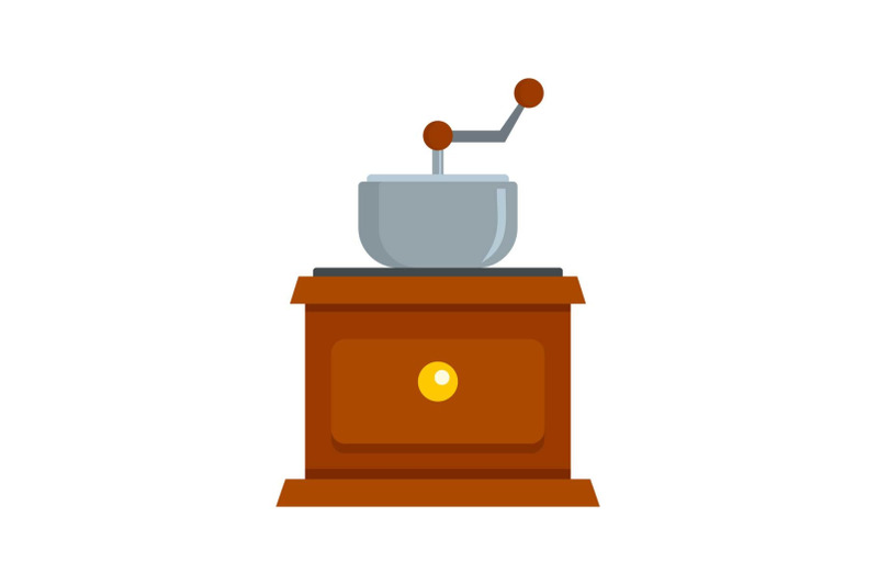 coffee-grinder-icon-flat-style