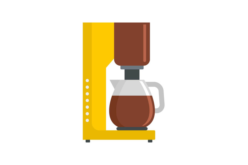 coffee-maker-icon-flat-style