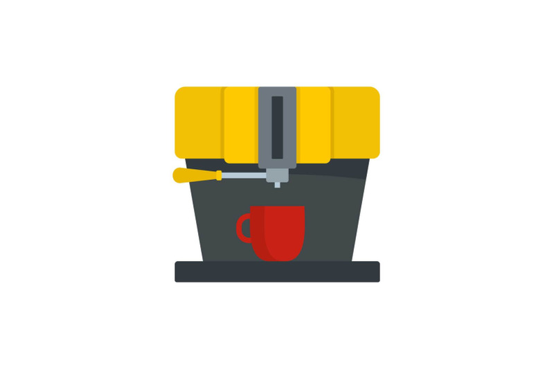 modern-coffee-machine-icon-flat-style