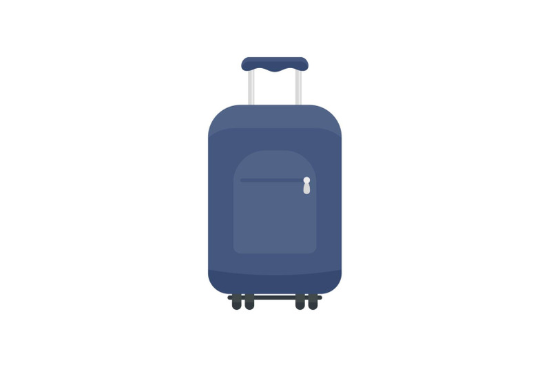 travel-summer-bag-icon-flat-style