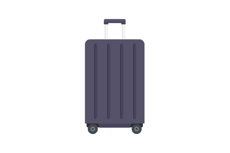 travel-wheels-bag-icon-flat-style