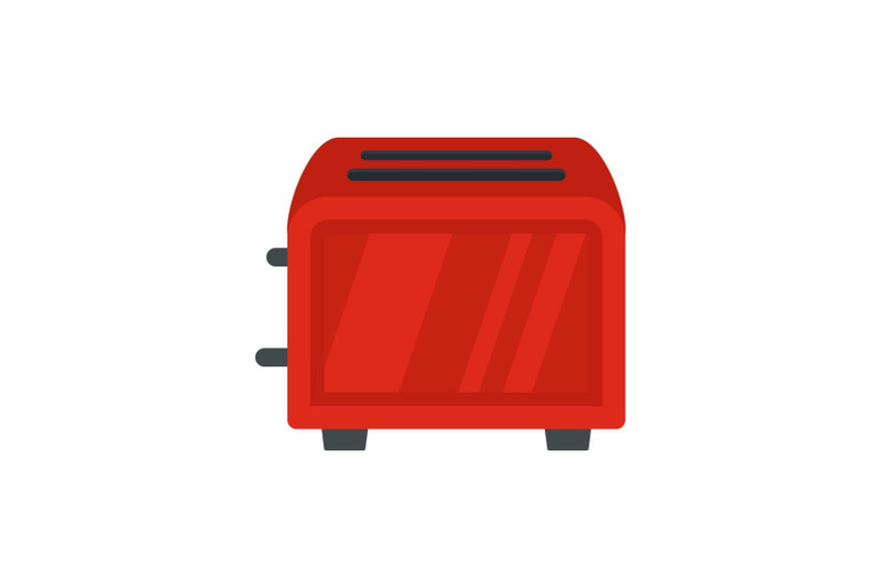vintage-toaster-icon-flat-style